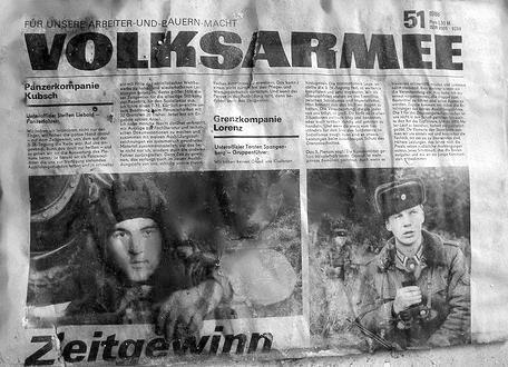 Zeitung "Volksarmee"